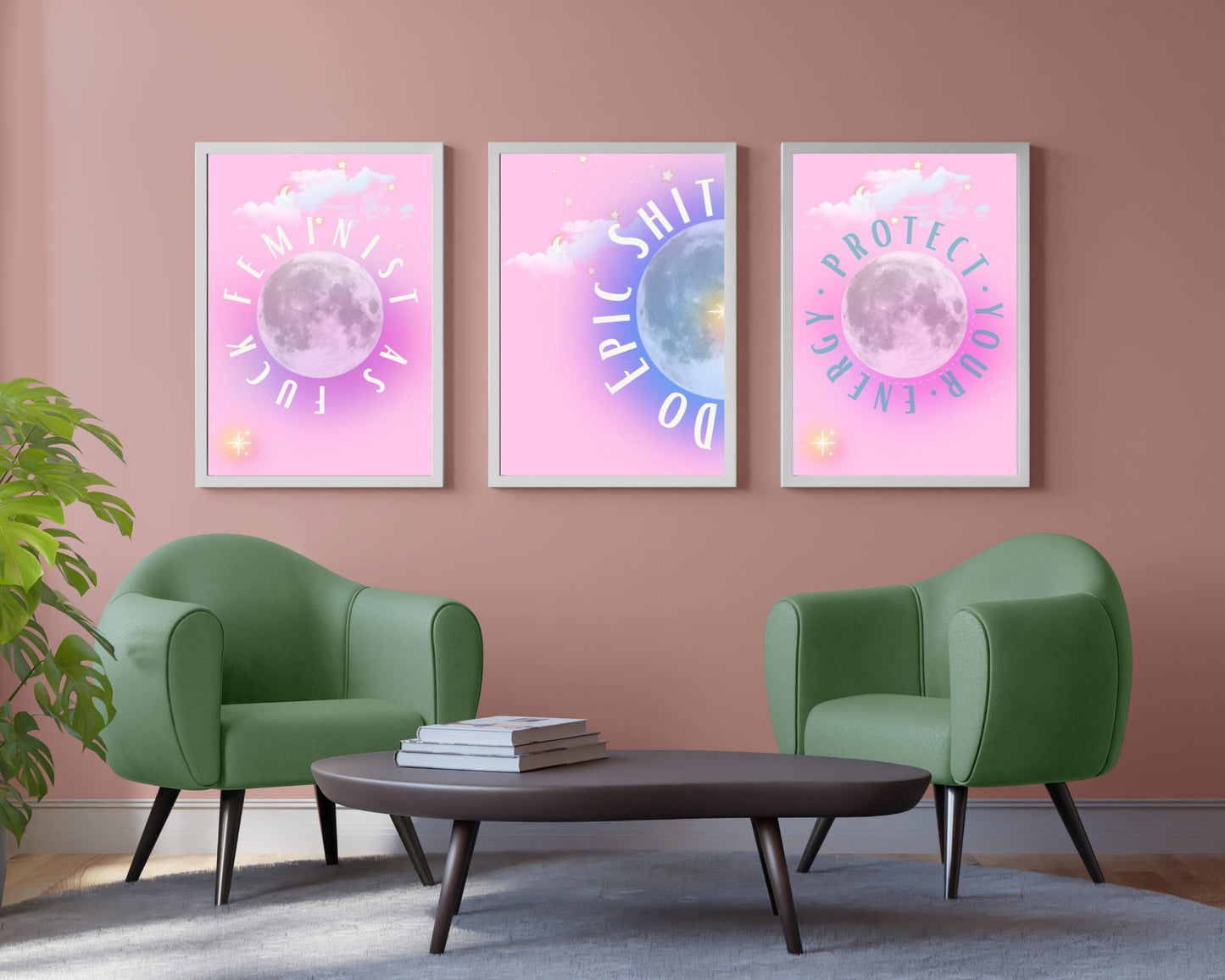 Protect Your Energy | Motivational Poster | Inspirational Print | Aura Print | Girls Room | Pink Poster | Girly Print | Protection |