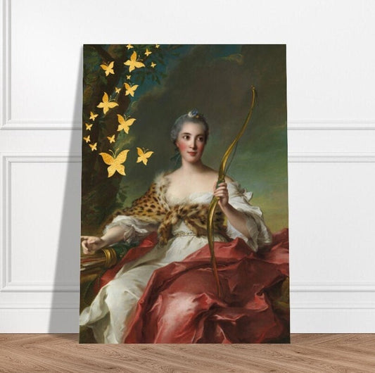 The Duchess | Altered Art | Eclectic Art | Quirky Decor | Baroque Art | Vintage Art | Famous Art | Classic Portrait | Renaissance Art