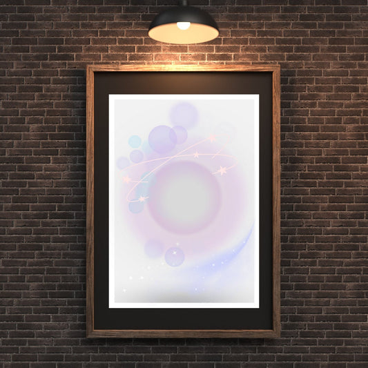 Manifestation| Motivational Poster | Inspirational Print | Motivational Print | Girls Room | Spiritual Art | Aura Print | Magical Art | Art