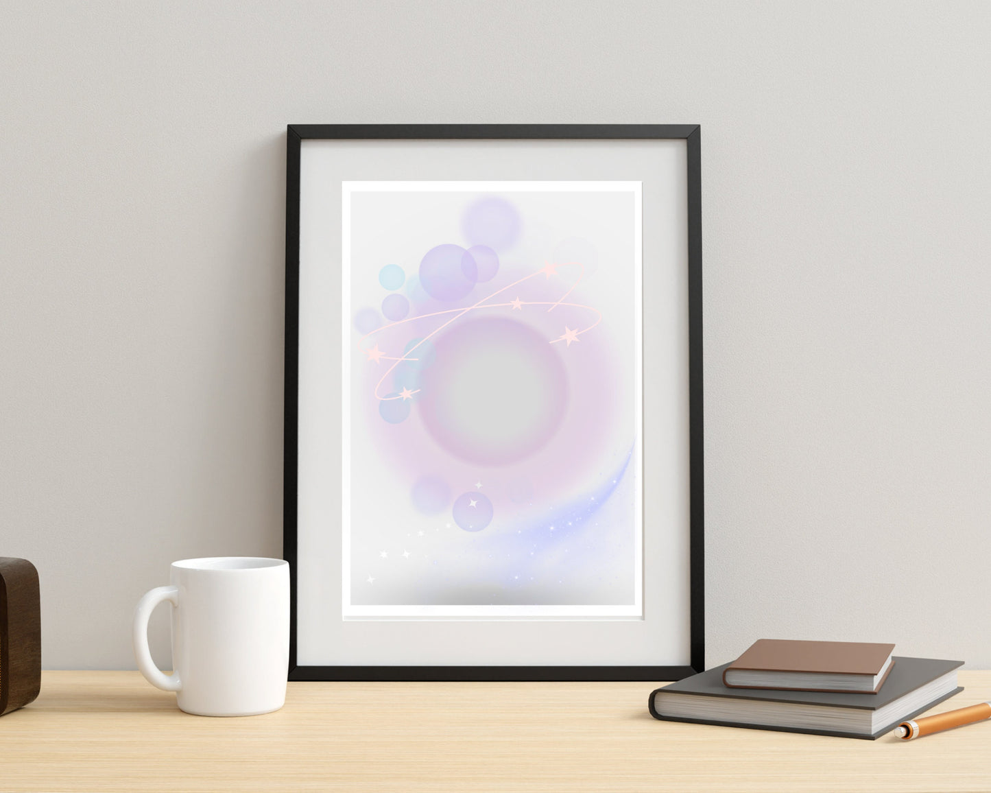 Manifestation| Motivational Poster | Inspirational Print | Motivational Print | Girls Room | Spiritual Art | Aura Print | Magical Art | Art