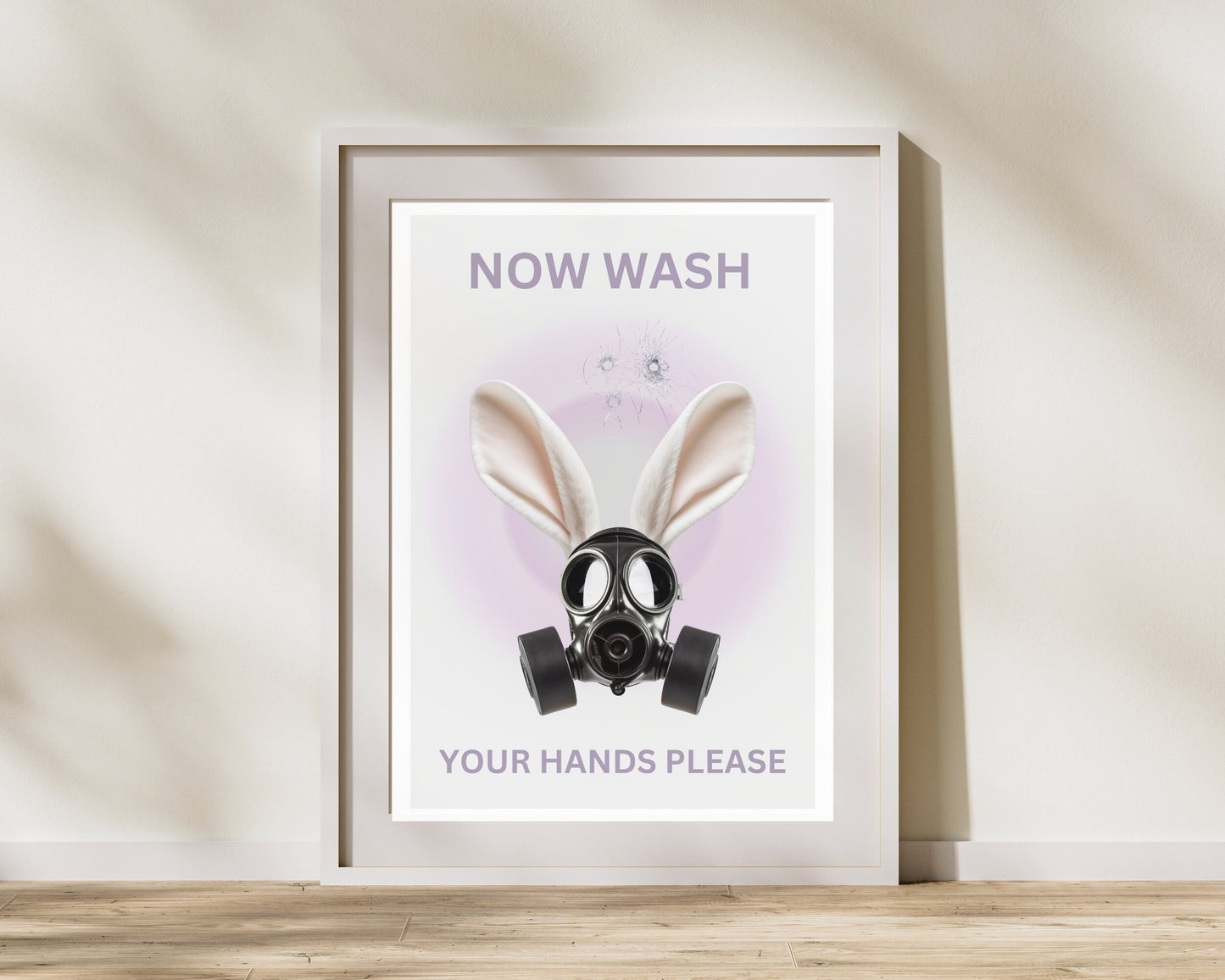 Now Wash Your Hands | Funky Wall Art | Dorm Poster | Weird Wall Art | Quirky Decor | Funky Wall Art | Maximalist Poster | Toilet | Bathroom