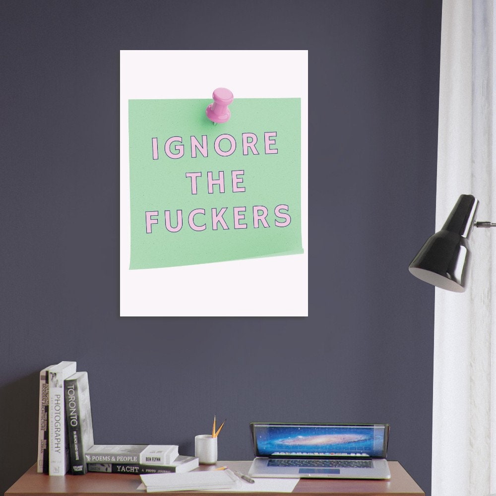 humorous wall art for living room