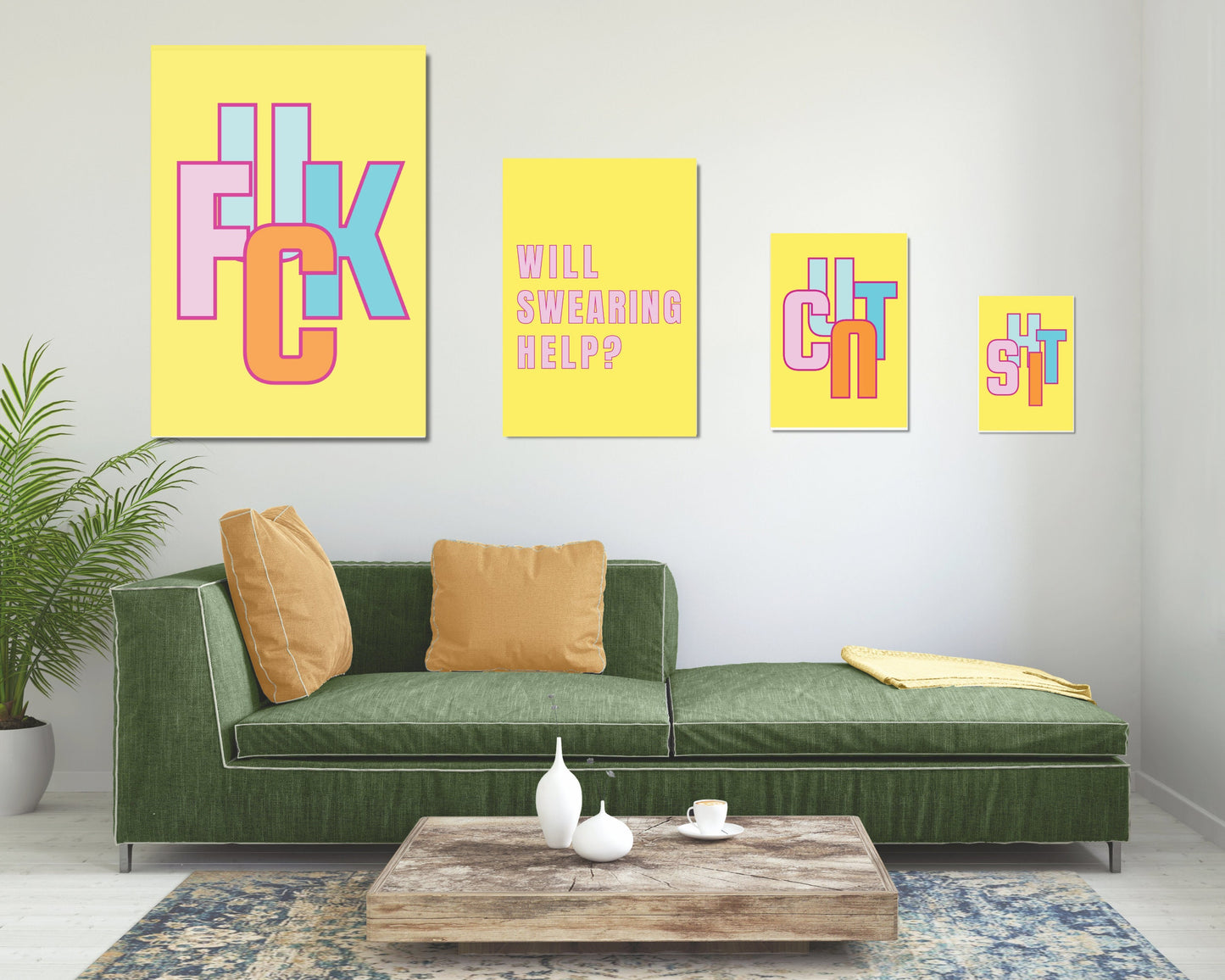 Oh SHIT, Curse Word, Humorous Art Poster, Funny Poster, Swear Word, Sweary Gift Print, Eclectic Room Idea, Funky Wall Art, Quirky Home Decor