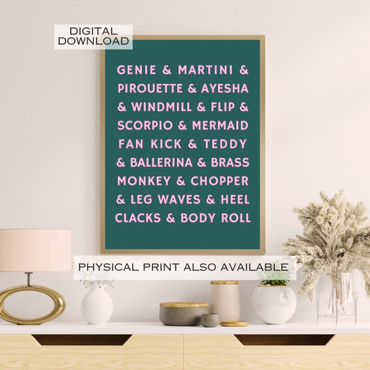 Pole Dancing Tricks Moves, Pole Dancers Gift, Pole Dance, Pole Dancer Wall Art, Stiletto Heels, Pole Teacher, Polewear, Pole Studio Class